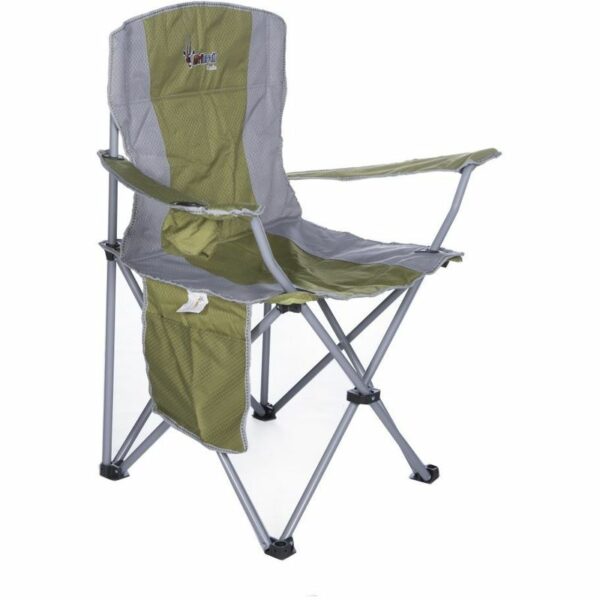 AfriTrail 120kg Kudu Padded Camping Chair Green