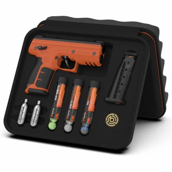 BYRNA Orange SD Non Lethal Pistol Ready Kit