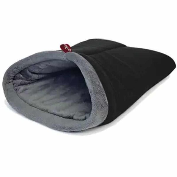 WagWorld Nookie Bag Pet Bed - Black