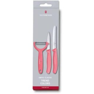Victorinox Swiss Classic Trend Colours Paring Peeler & Knife Set - 3 Piece