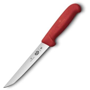 Victorinox 15cm Fibrox Boning Knife - Red