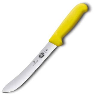 Victorinox 18cm Fibrox Slaughter Knife - Yellow