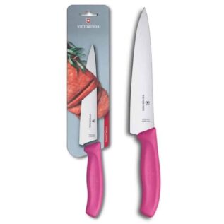 Victorinox Swiss Classic 19cm Carving Knife - Pink