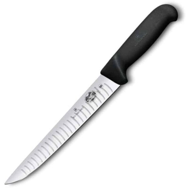 Victorinox Fibrox 20cm Fluted Slicing Knife