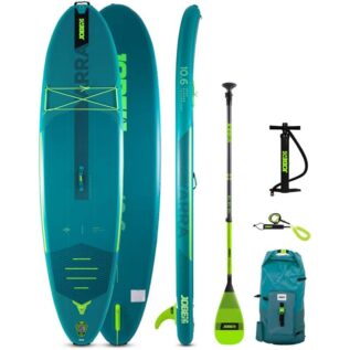 Jobe Yarra 10.6 Inflatable Paddle Board Package - Teal