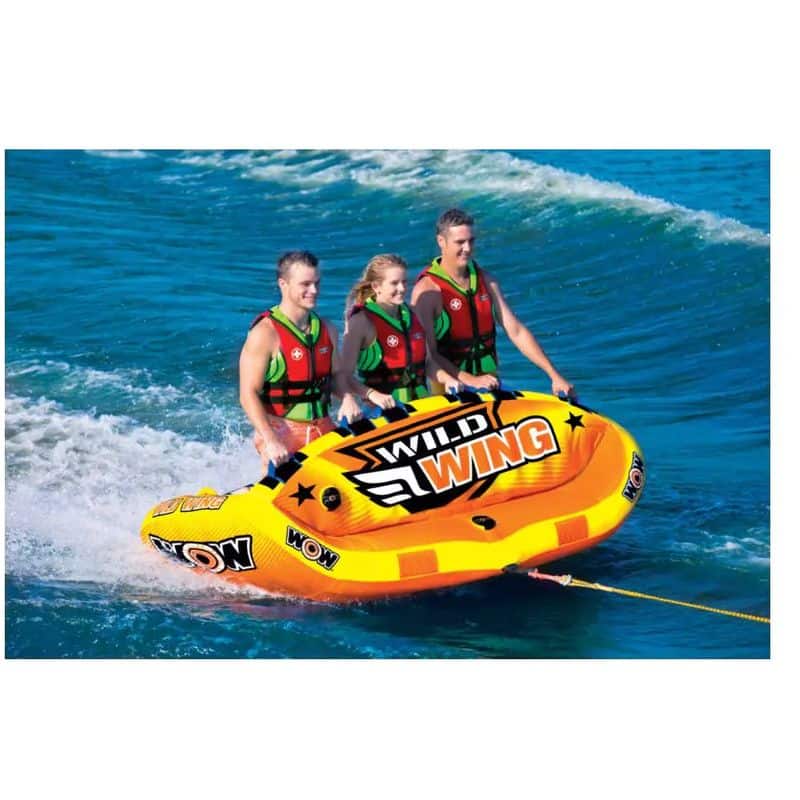WOW Wild Wing 3 Person Towable Tube Animal Gear Outdoor Shop