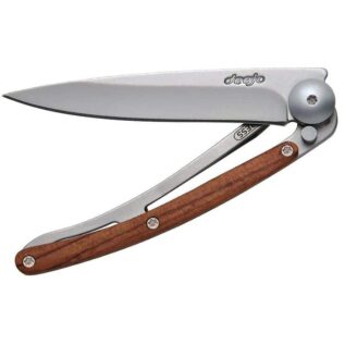 Deejo 27G Coral wood Pocket Knife