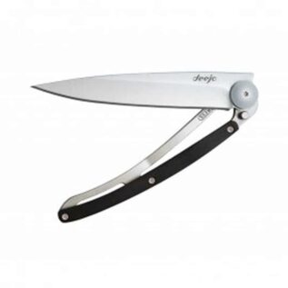 Deejo 37G Ebony Pocket Knife