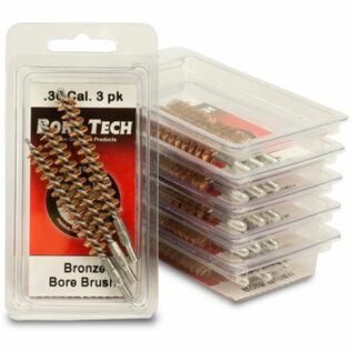 Bore Tech 17 Cal 3 Pack Brass Brush