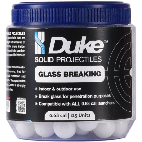 Duke Defence Glass Breaking Solid Projectiles