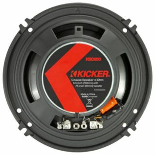 Kicker 47KSC6504 6.5inch KS Coaxial Speakers