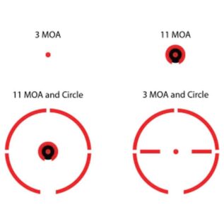 Burris FastFire IV Reflex Multi Reticle Red Dot Sight