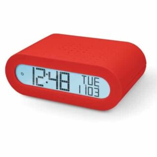 Oregon Scientific RRM116 Basic Radio Alarm Clock Red