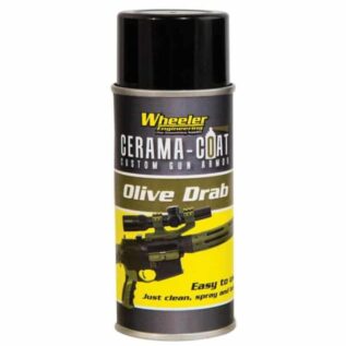 Wheeler Cerama-Coat Metal Finish Spray - Olive Drab