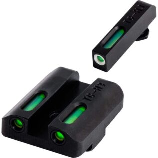 TruGlo TFX Tritium Glock White Focus Lock Sight Set