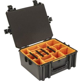 Pelican V600 Vault Large Equipment Case With Lid Foam And Dividers