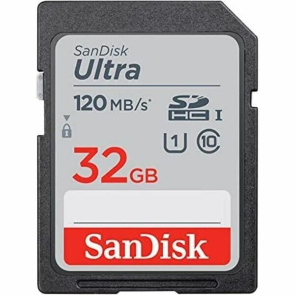 SanDisk 32GB Ultra SDHC UHS-I SD Memory Card