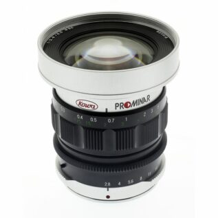 Kowa Prominar MFT 8.5mm F2.8 Silver Lens