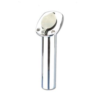Trem Stainless Steel Fishing Rod Holder With White Cap