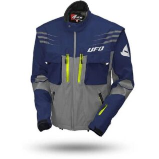 UFO Plast Motocross Taiga Enduro Jacket - Blue
