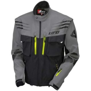 UFO Plast Motocross Taiga Enduro Jacket - Grey