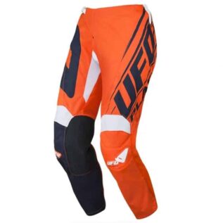 UFO Plast Motocross Vanadium Pants - Blue And Neon Orange