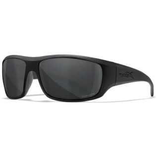 Wiley WX Omega Captivate Polarized Grey Lens Matte Black Frame Sunglasses