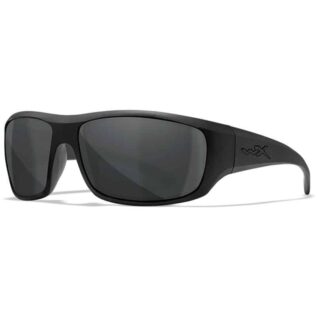 Wiley WX Omega Grey Lens Matte Black Frame Sunglasses