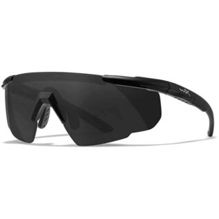 Wiley X Saber Advanced Grey Lens Matte Black Frame Safety Glasses
