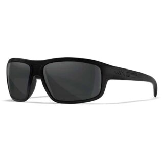 Wiley X WX Contend Smoke Grey Lens Matte Black Frame Sunglasses