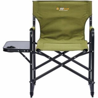 OZtrail Classic Directors Chair With Side Table