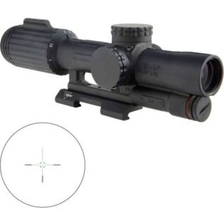 Trijicon 1-6x24 VCOG Green Segmented Circle 300 BLK Riflescope