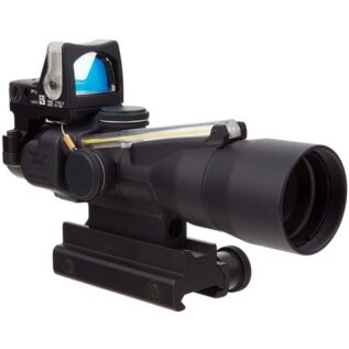 Trijicon ACOG 3x30 Dual Illuminated Amber Chevron .223 62gr. Riflescope With TA60 Mount