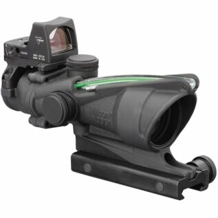 Trijicon ACOG 4x32 BAC Dual Illuminated Green Crosshair .223 Riflescope With TA51 Mount
