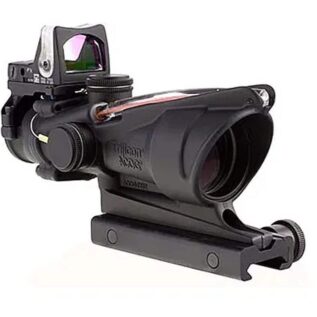 Trijicon ACOG 4x32 Dual Illuminated Red Crosshair .223 Ballistic Riflescope With TA51 Mount