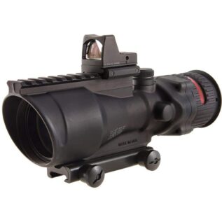 Trijicon ACOG 6x48 BAC Dual Illuminated Red Chevron .50 BMG Riflescope With TA75 Mount