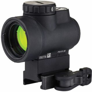 Trijicon MRO 1x25 Green Dot Sight - Levered Quick Release Full Cowitness Mount