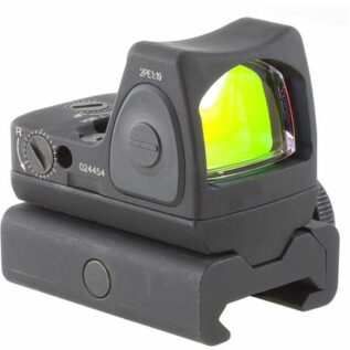 Trijicon RMR Type 2 Adjustable LED 6.5 MOA Red Dot Sight With RM34W Weaver Rail Mount