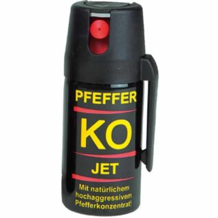 Ballistol Klever 40ml Pepper KO Jet Pepper Spray