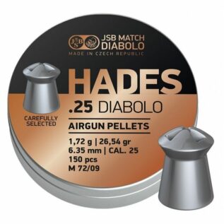 Cometa JSB Diablo Hades 6.35mm 26.54gr Pellets