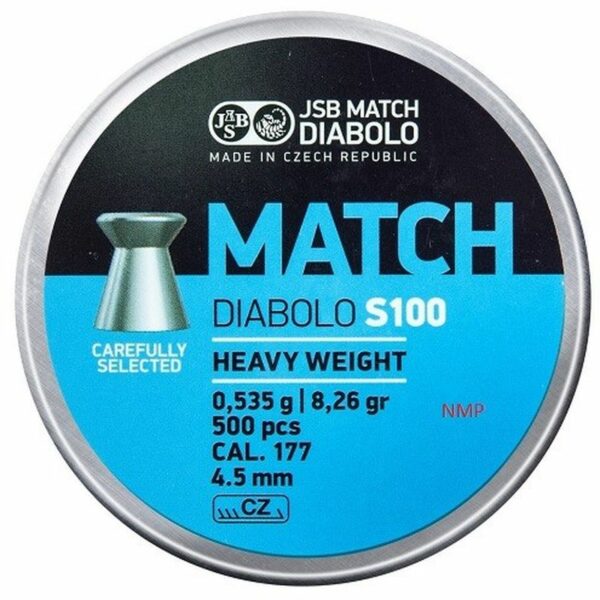 Cometa JSB Diabolo Match S100 4.49mm 8.26gr Pellets