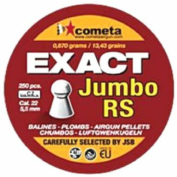 Cometa JSB Exact Jumbo RS 5.5mm 13.43gr Pellets