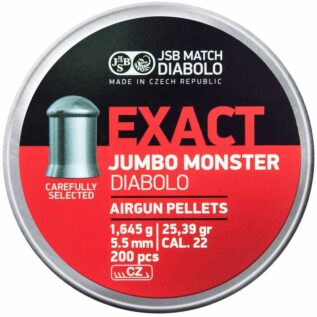 Cometa JSB Match Diabolo Jumbo Monster 5.52mm Pellets - 200 Pack