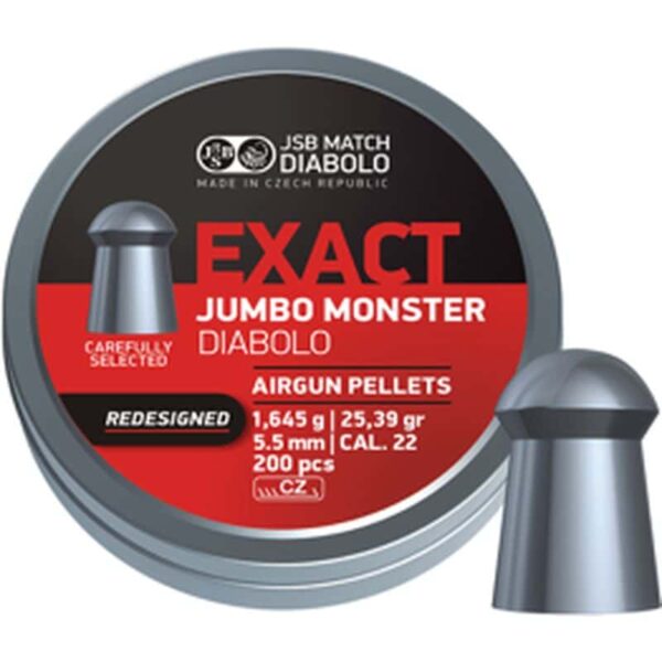 Cometa JSB Match Diabolo Jumbo Monster Redesigned Pellets