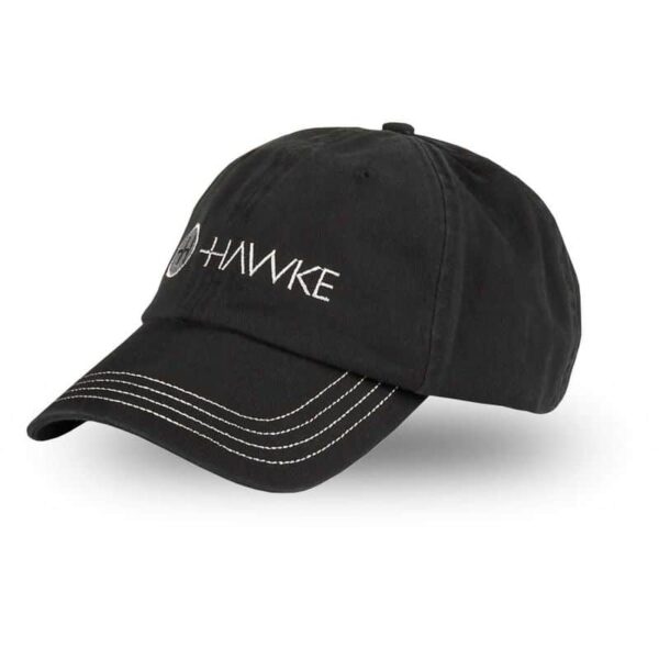 Hawke Black/Grey Distressed Cap