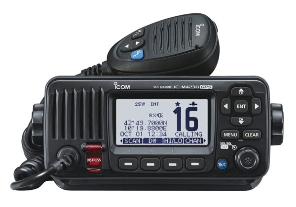 Icom M423G Fixed Mount Marine VHF Radio with GPS