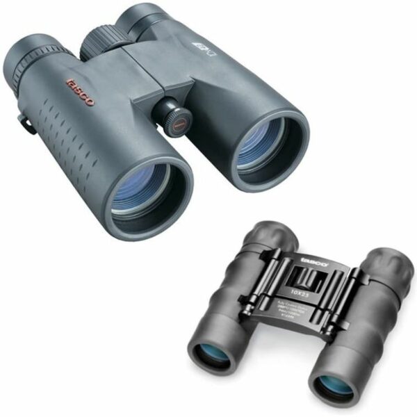 Tasco 10x42mm And 10x25mm Binocular Combo