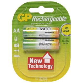 GP AA NiMH Rechargeable Batteries