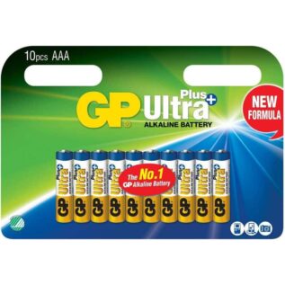 GP Batteries Ultra Plus Alkaline AAA Batteries