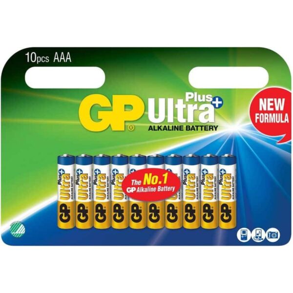 GP Batteries Ultra Plus Alkaline AAA Batteries
